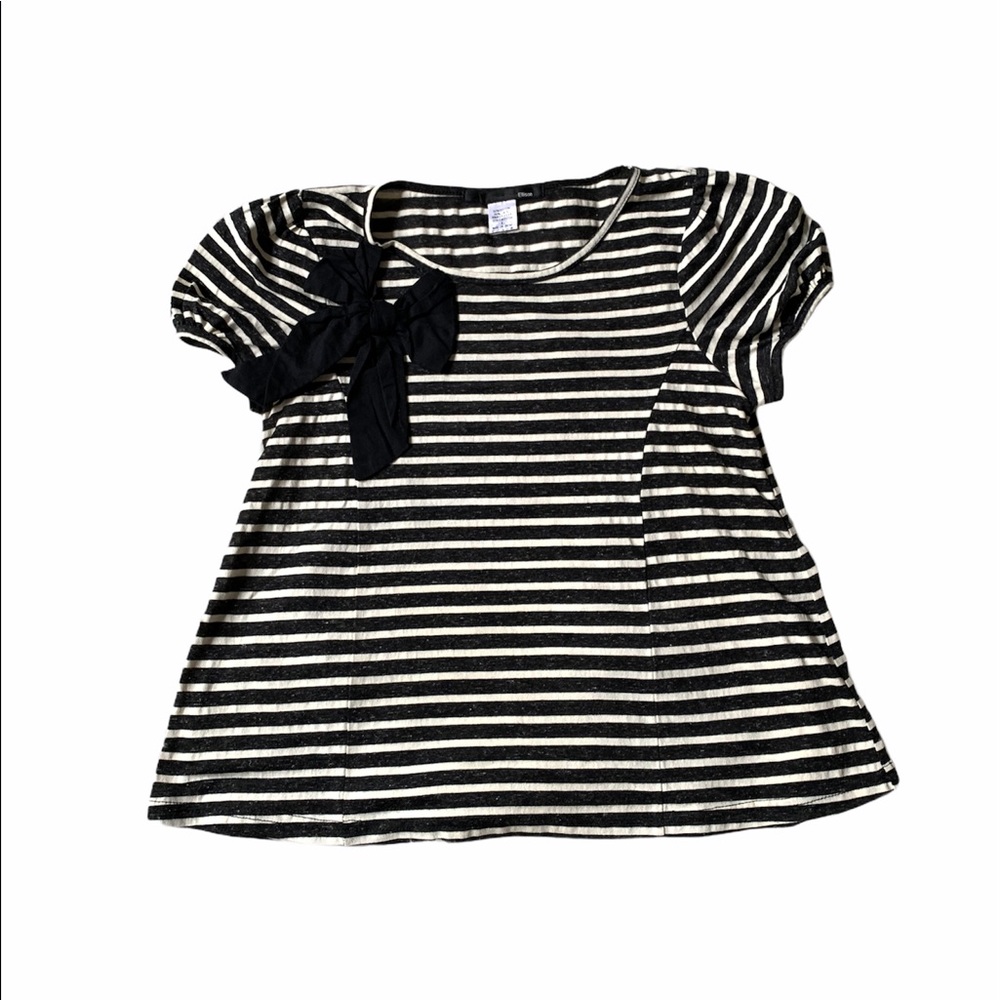 Ellison Ellison Ellison Linen Striped Tshirt